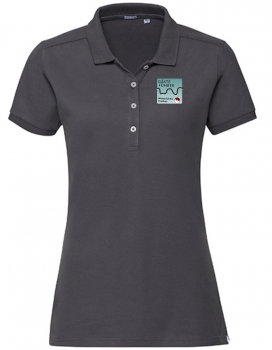Damen Stretch Polo,  inkl. Druck